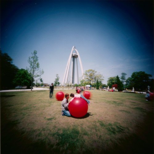 pinhole photograph