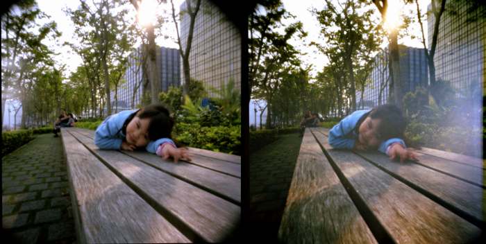 pinhole photograph