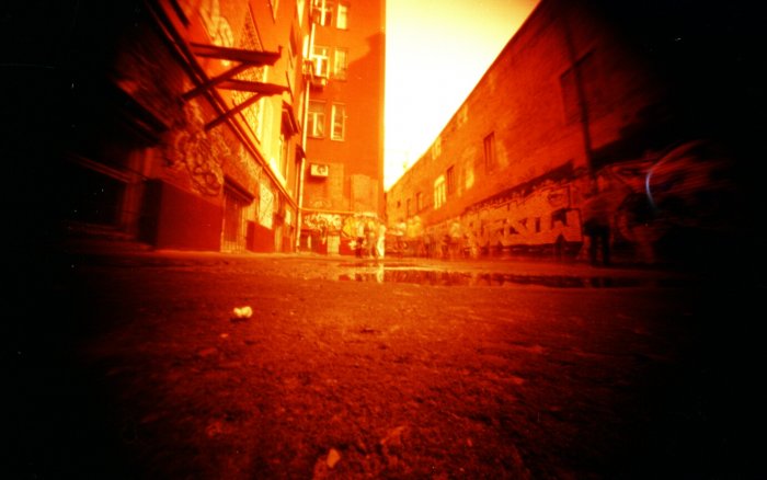 pinhole photograph