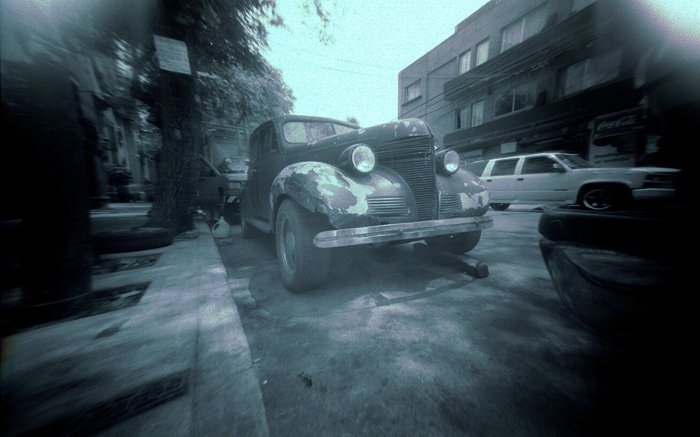 pinhole photograph