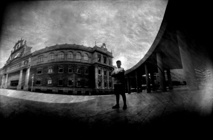 pinhole photograph