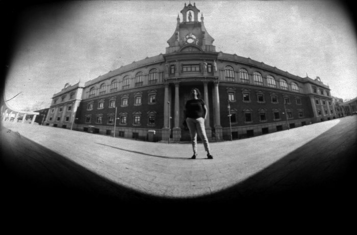 pinhole photograph