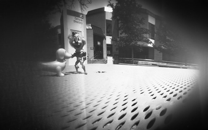 pinhole photograph