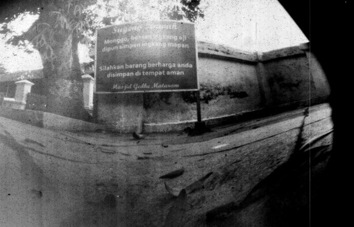 pinhole photograph