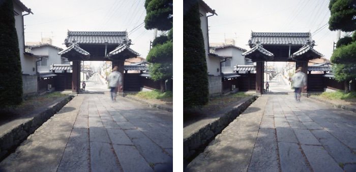 pinhole photograph