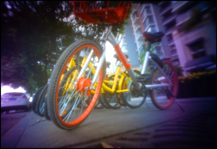 pinhole photograph
