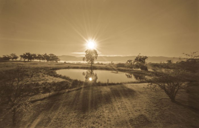 pinhole photograph