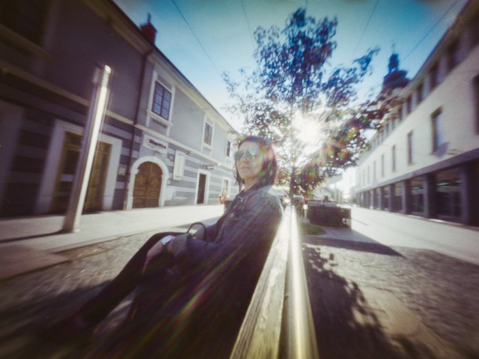 pinhole photograph