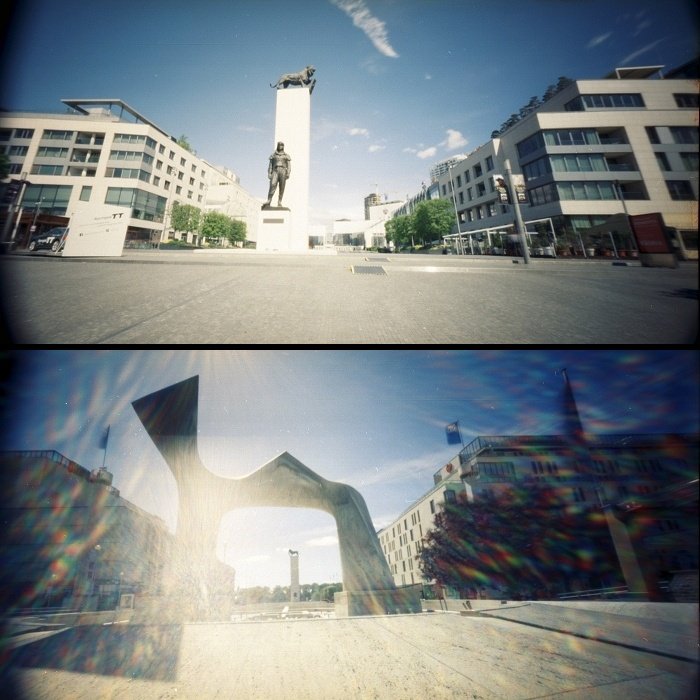 pinhole photograph