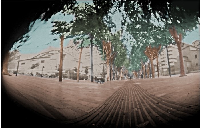 pinhole photograph