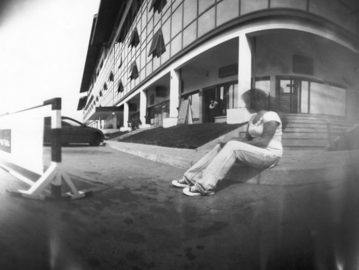 pinhole photograph