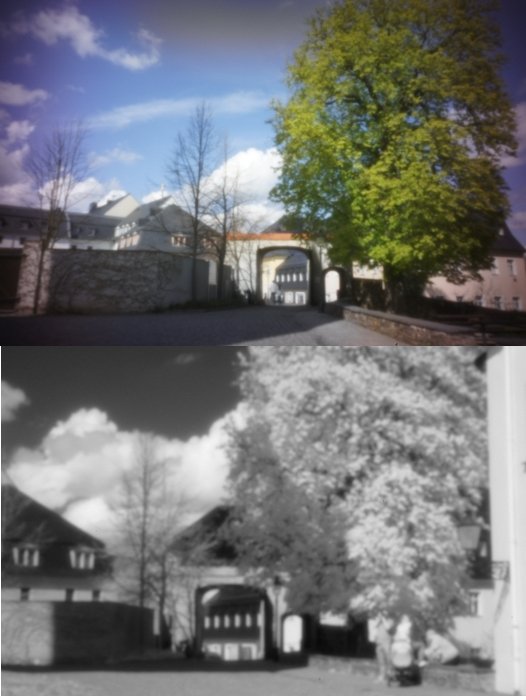 pinhole photograph