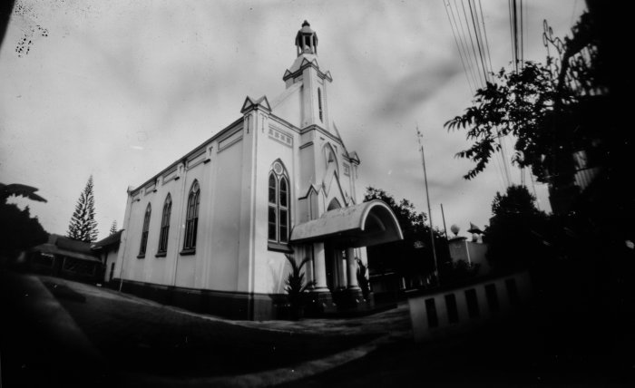 pinhole photograph