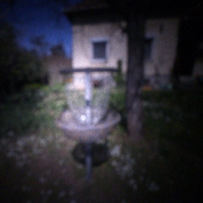 pinhole photograph